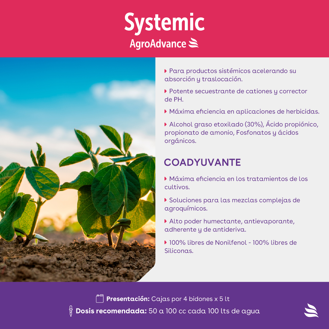 Folleto Systemic