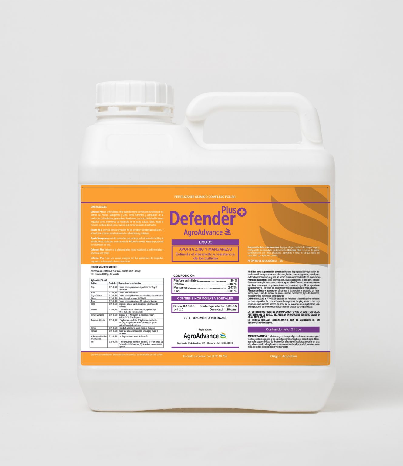 Defender Plus – AgroAdvance